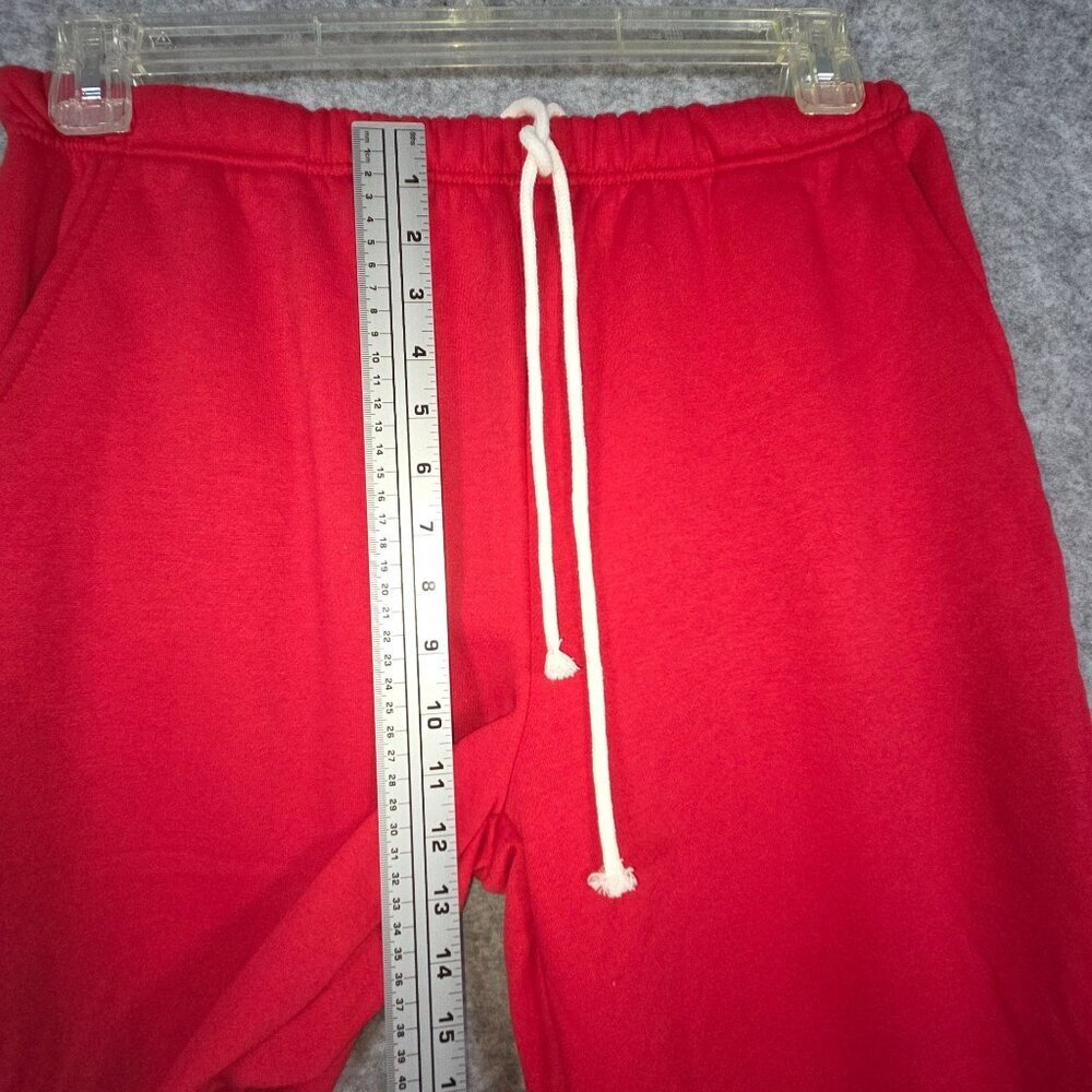 DAZY Women’s Red Sweatpants Size M Athletic Joggers Pull On Lounge Relaxed Fit - Picture 3 of 7